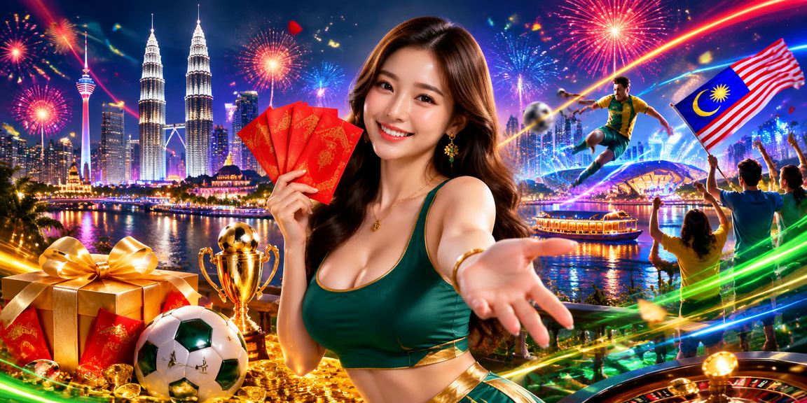 Bonus sampul merah perayaan Malaysia dengan tawaran kasino eksklusif