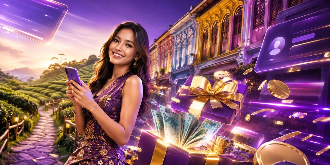 Pemain Penang menyemak ganjaran VIP dan cashback kasino melalui aplikasi mudah alih